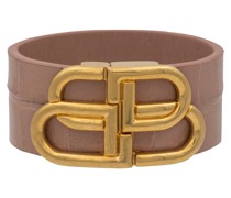 Balenciaga Armband BB aus Leder