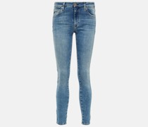 AG Jeans Mid-Rise Skinny Jeans The Legging Ankle