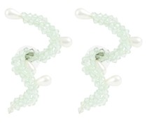 Simone Rocha Kristallverzierte Ohrringe
