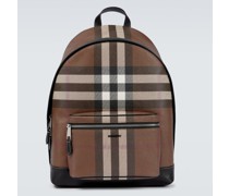 Burberry Rucksack Vintage Check aus Canvas