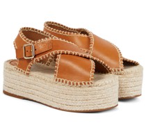 Chloe Plateausandalen Lucinda