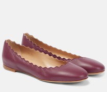 Chloe Ballerinas Lauren aus Leder