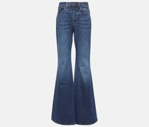 Chloe High-Rise Flared Jeans