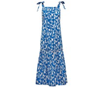 Tory Burch Midikleid aus einem Baumwollgemisch