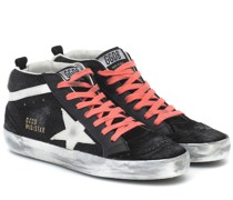 Golden Goose Sneakers Mid Star aus Leder