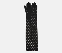 Alaia Verzierte Handschuhe aus Jersey