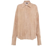 Stouls Oversize-Hemd Ernest aus Veloursleder