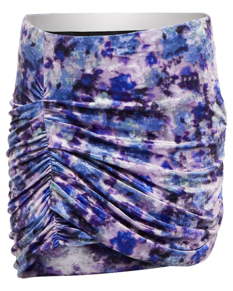 Isabel Marant Damen Isabel Marant Minirock Guilayo aus Samt