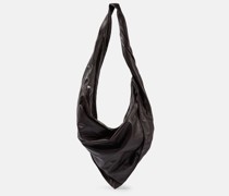 Schultertasche Scarf aus Leder