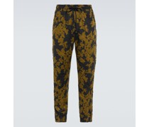 Dries Van Noten Hose aus einem Baumwollgemisch