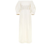 Gabriela Hearst Midikleid Majano aus Leinen