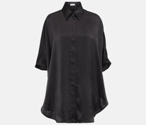 Brunello Cucinelli Hemd aus Satin