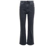 3x1 N.Y.C. Cropped Flared High-Rise Jeans Empire