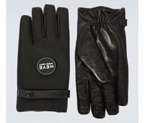 Neve Handschuhe aus Leder und Nylon