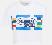 Missoni Besticktes Cropped-T-Shirt