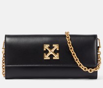 Off-White Portemonnaie mit Kettenriemen Jitney