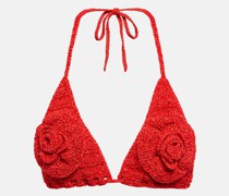Bikini-Oberteil aus Strick
