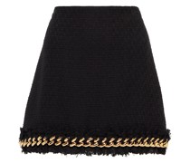 Versace Verzierter Minirock aus Tweed