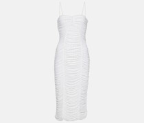 Rotate Birger Christensen Midikleid aus Mesh