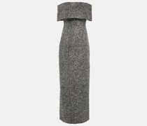 Emilia Wickstead Robe Emmanuella aus Tweed