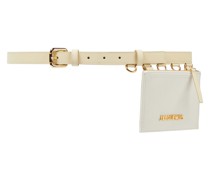 Jacquemus Guertel La Ceinture Anellu aus Leder