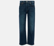 High-Rise Straight Jeans Florence
