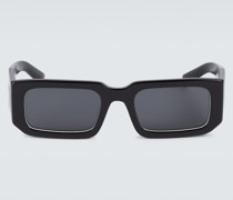 Prada Eckige Sonnenbrille Symbole
