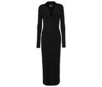 Tom Ford Midikleid aus einem Wollgemisch
