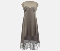 Midikleid aus Jersey