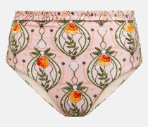 Agua by Agua Bendita Besticktes Bikini-Hoeschen Nopal Lunar