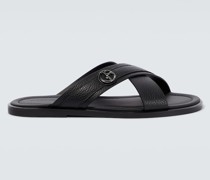 Giorgio Armani Sandalen aus Leder