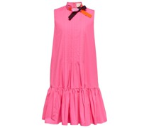 Roksanda Plissiertes Minikleid mit Bindedetail
