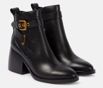 See By Chloe Ankle Boots Averi aus Leder