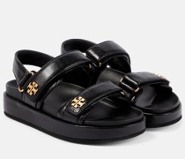 Tory Burch Plateausandalen Kira aus Leder