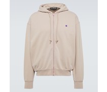 Acne Studios Kapuzenjacke Face aus Baumwolle