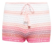 Anna Kosturova Shorts aus Haekelstrick