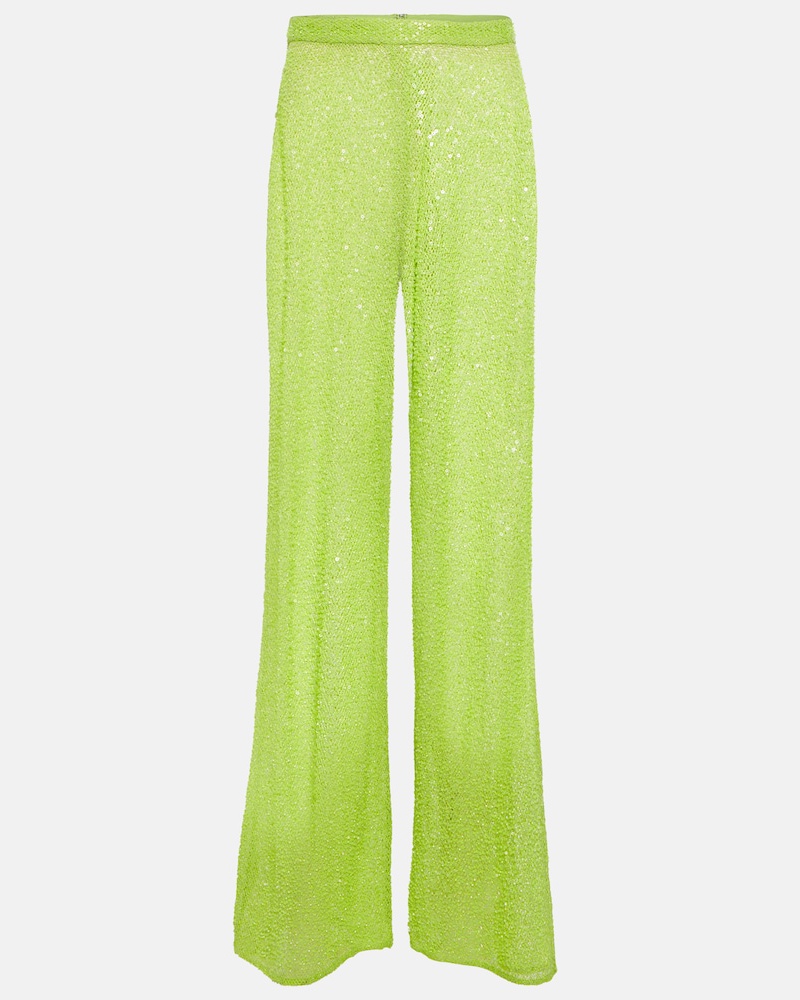Self-Portrait Damen Self-Portrait Weite Hose mit Pailletten Self-Portrait Damen Self-Portrait Weite Hose mit Pailletten