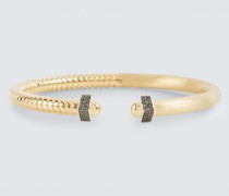 Rainbow K Armreif Timeless aus 14kt Gelbgold mit Diamanten