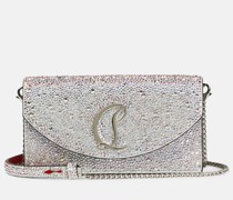 Verzierte Clutch Loubi54 aus Leder