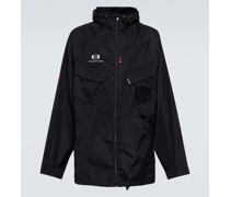 Balenciaga Bedruckter Parka Unity mit Kapuze