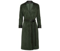 Stouls Wickelkleid Ross aus Veloursleder