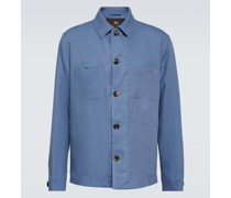 Loro Piana Hemdjacke Kalama aus Leinen
