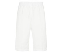 Bermuda-Shorts aus Leinen und Baumwolle