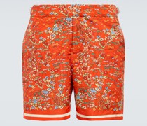 Orlebar Brown Bedruckte Badehose Bulldog