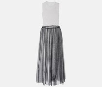 Maxikleid mit Tuell