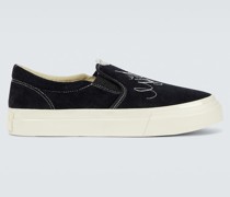 Junya Watanabe Junya Watanabe MAN x Stepney Workers Club Sneakers aus Veloursleder