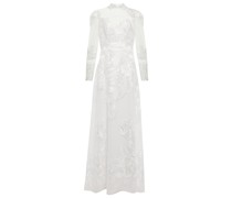 Bestickte Robe
