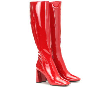 Prada Stiefel aus Lackleder