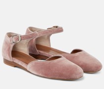 Le Monde Beryl Ballerinas aus Samt