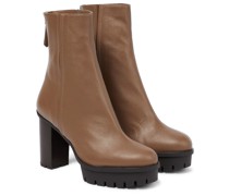 Aquazzura Ankle Boots Francoise 60 aus Leder